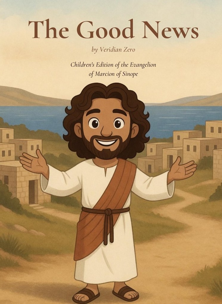 The Good News — children's edition of the Evangelion of Marcion of Sinope — book cover